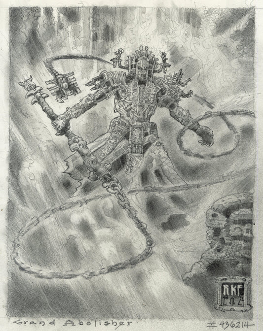 Grand Abolisher - Original Pencil Sketch