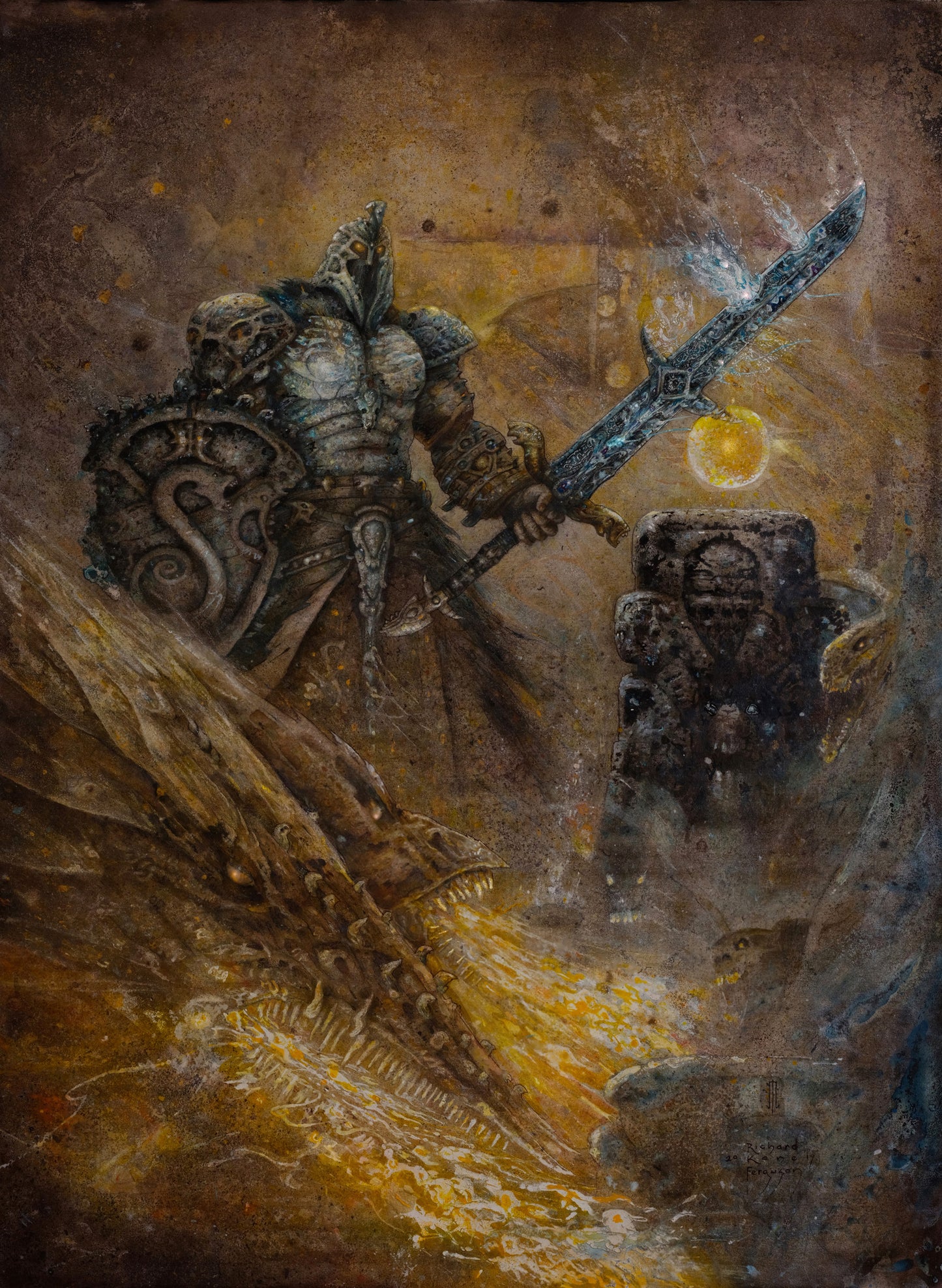 Dakkon, Shadow Slayer - Limited Edition Signed, Numbered