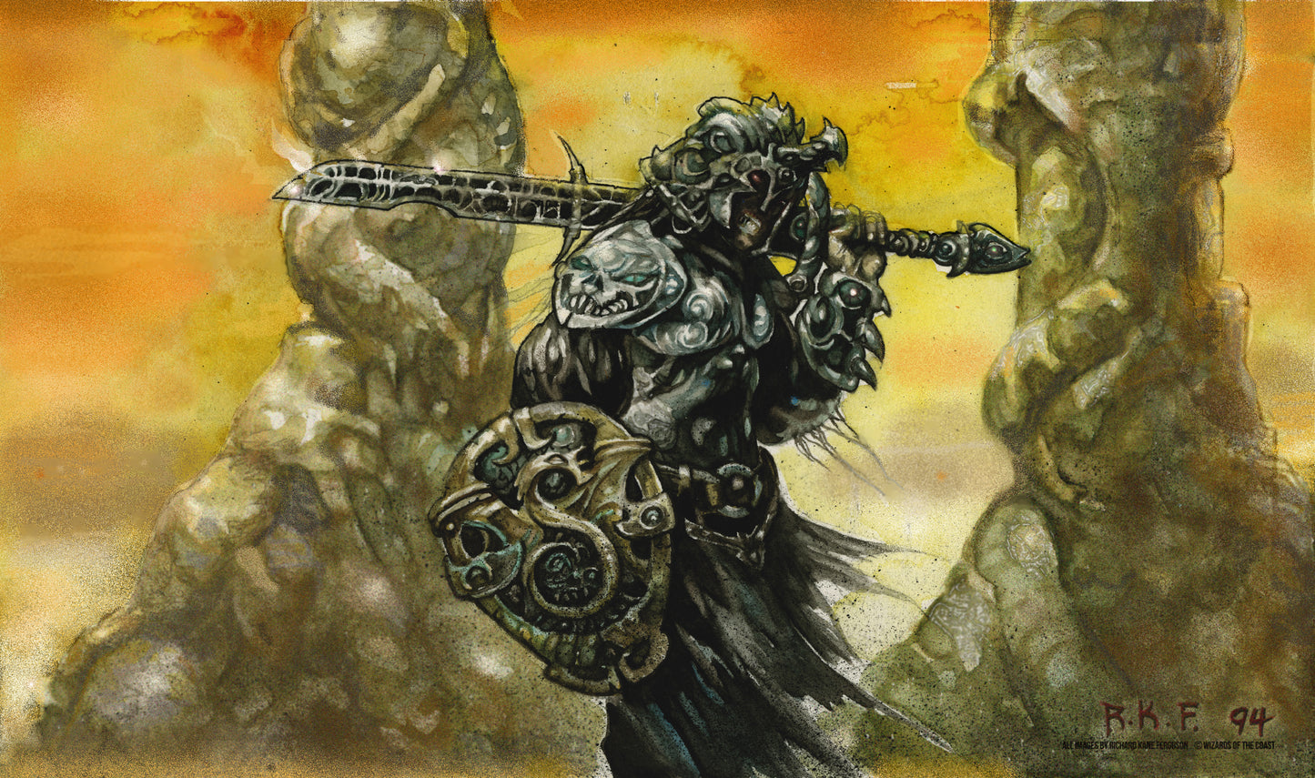 Dakkon Blackblade - Remastered Playmat