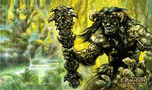 Sol'Kanar - LIMITED EDITION PLAYMAT, SKETCHED, SIGNED, NUMBERED