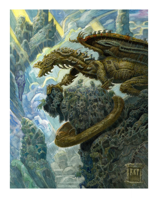 Terror of the Peaks Print - Limited Edition!