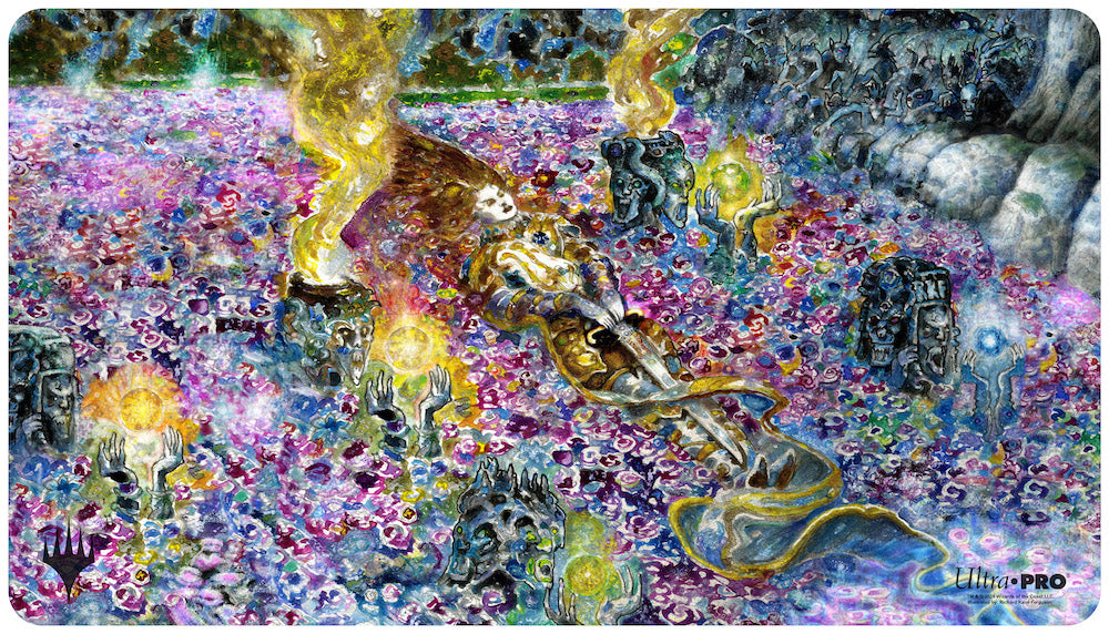 Elenda the Dusk Rose Playmat—Stitched Edge & Extremely Limited Edition